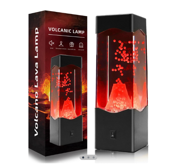 LÁMPARA DE LAVA VOLCÁNICA